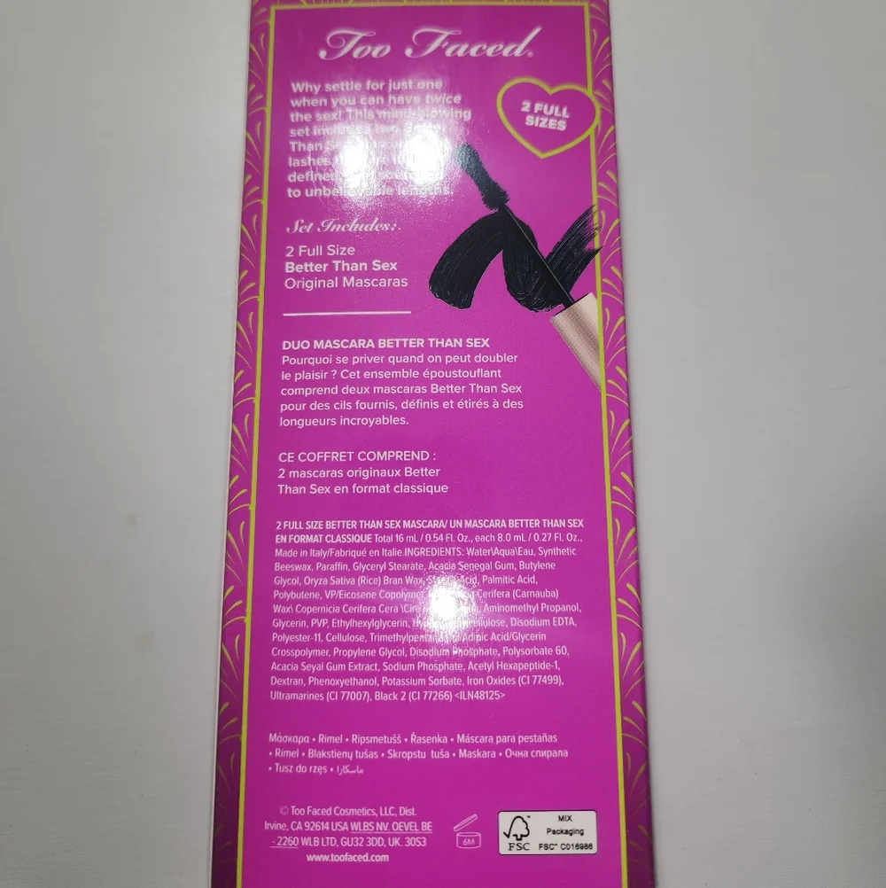 Too Faced price firm
